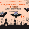 Masque halloween 4 6 ans
